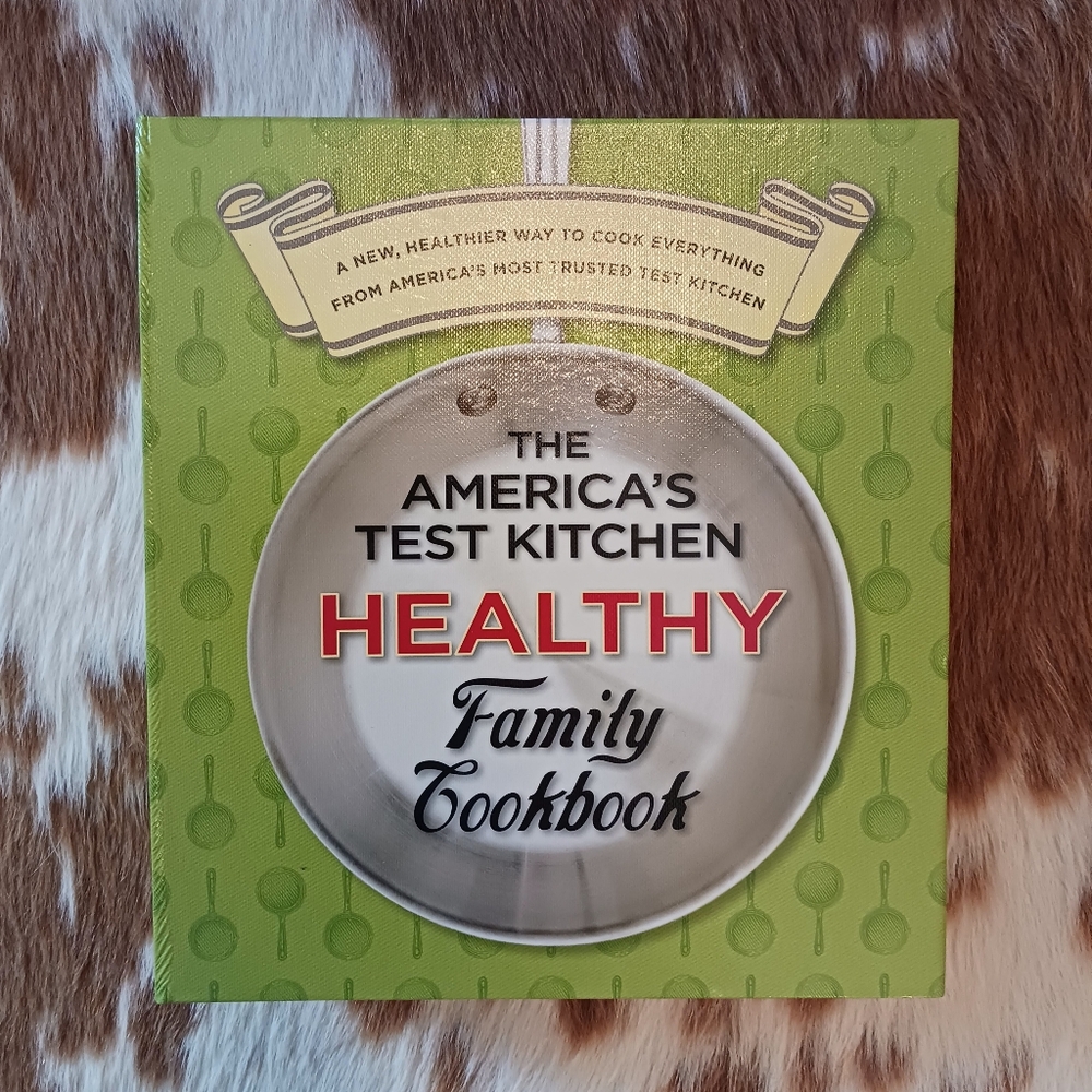 Americas Test Kitchen-Healthy Family Cookbook - Green Cover